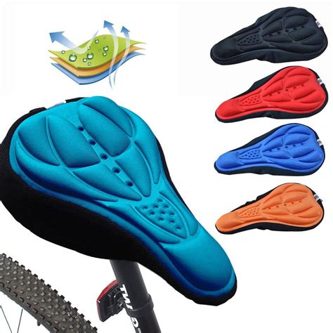 bicycle seat gel pads|gel cushion for bicycle seats.